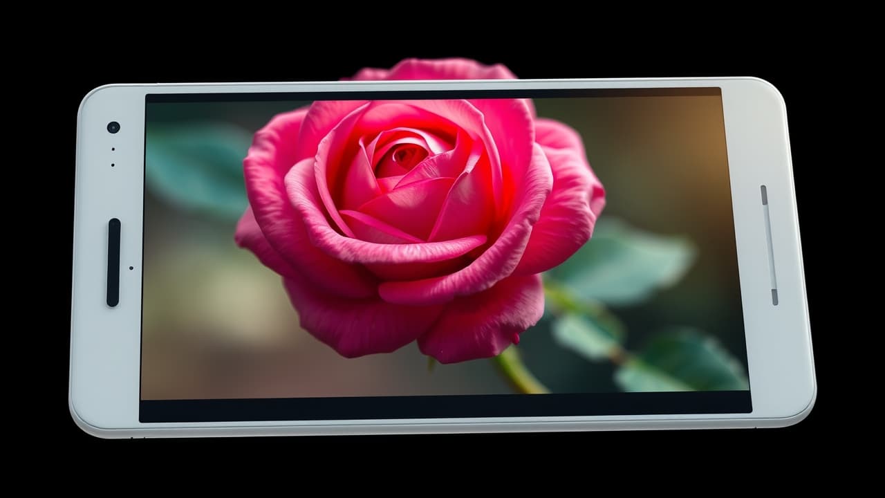 A tablet camera lens with a focus on video conferencing, highlighting its utility