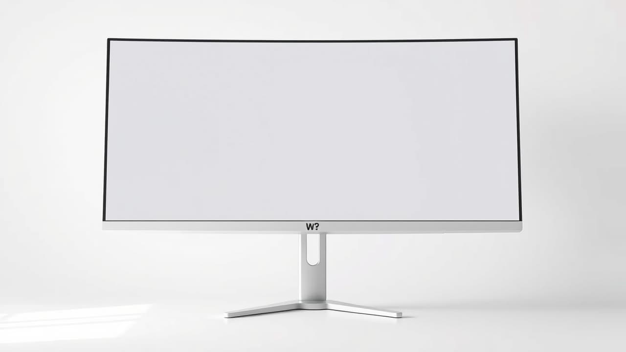 Various computer monitors showing different screen sizes, from compact to ultrawide