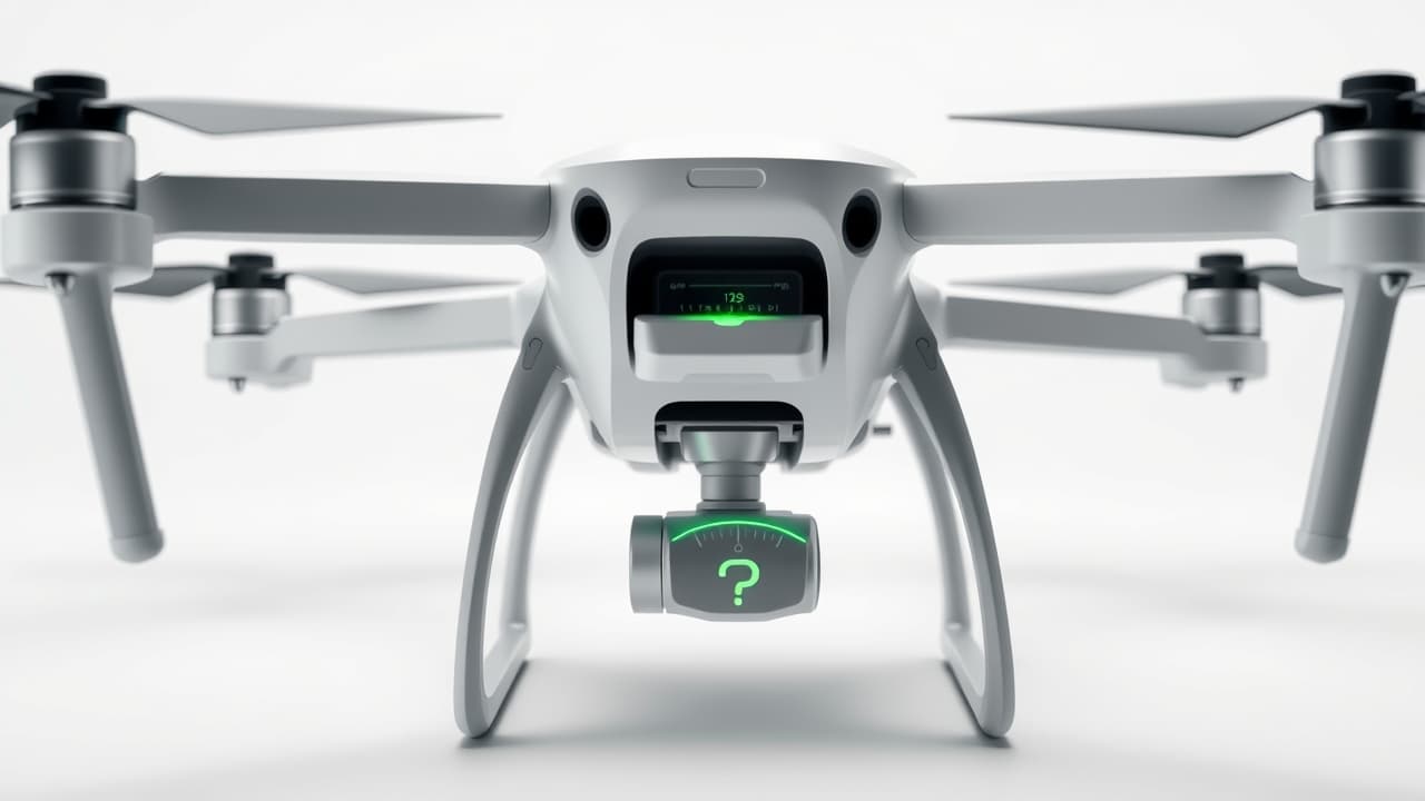 A drone being weighed on a scale, symbolizing regulatory compliance