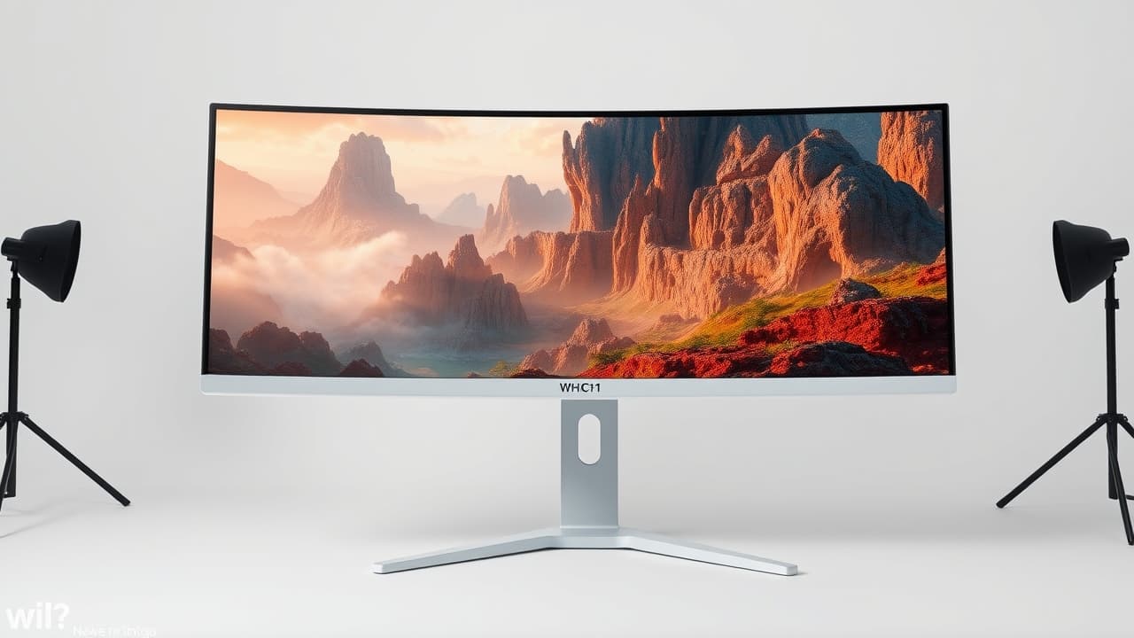 Comparison of monitor resolutions like 1080p, 1440p, and 4K, showing increasing detail and clarity