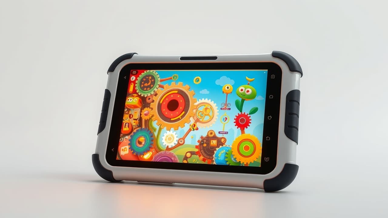 A tablet screen showing multiple apps running smoothly, indicating high performance
