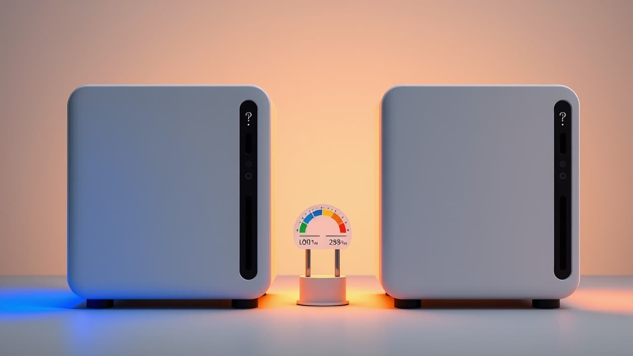 Chart comparing power consumption of mini desktop PCs versus traditional desktop PCs