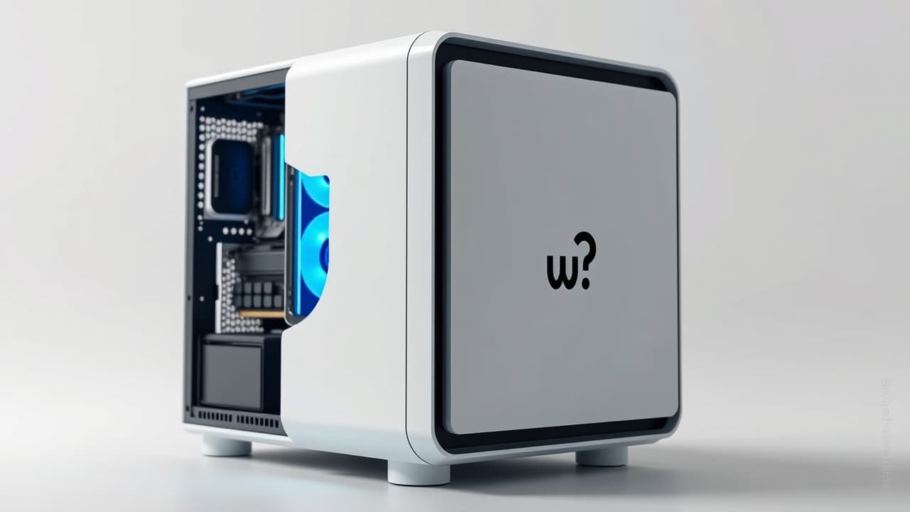 Diagram showing different levels of mini desktop PC upgradeability, from soldered to modular components