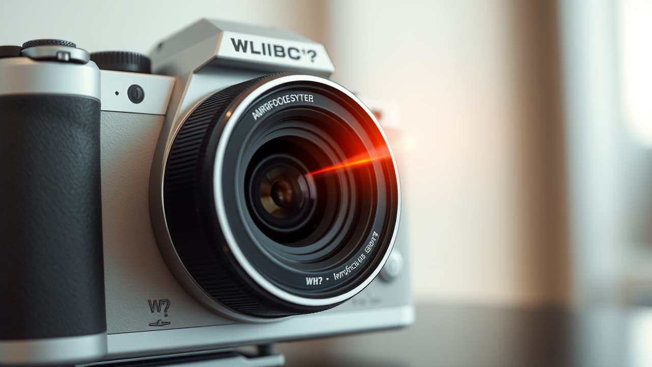 Mirrorless camera focusing on a moving subject with advanced eye-tracking autofocus points