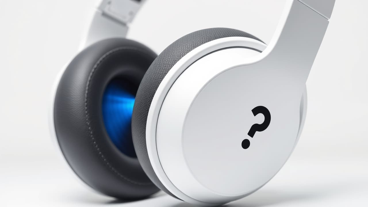 A person wearing headphones, with a visual representation of ambient sound passing through