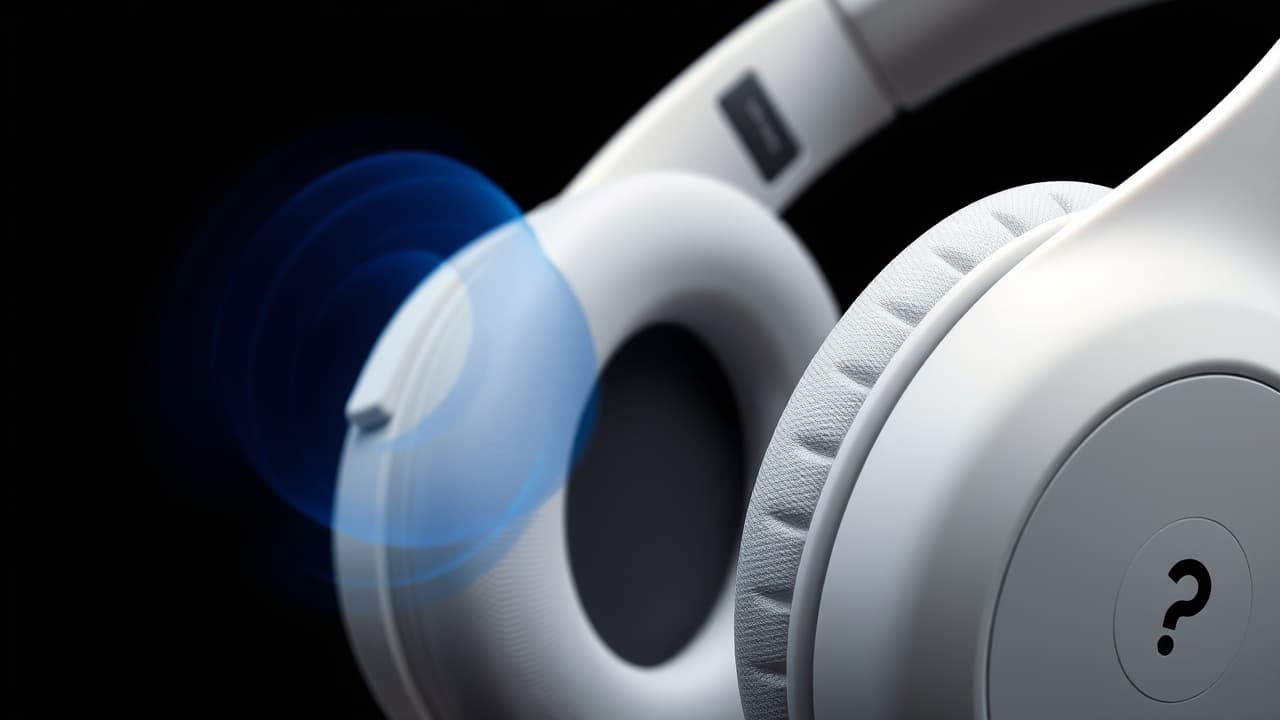 Headset with active noise cancellation isolating user from noisy office environment
