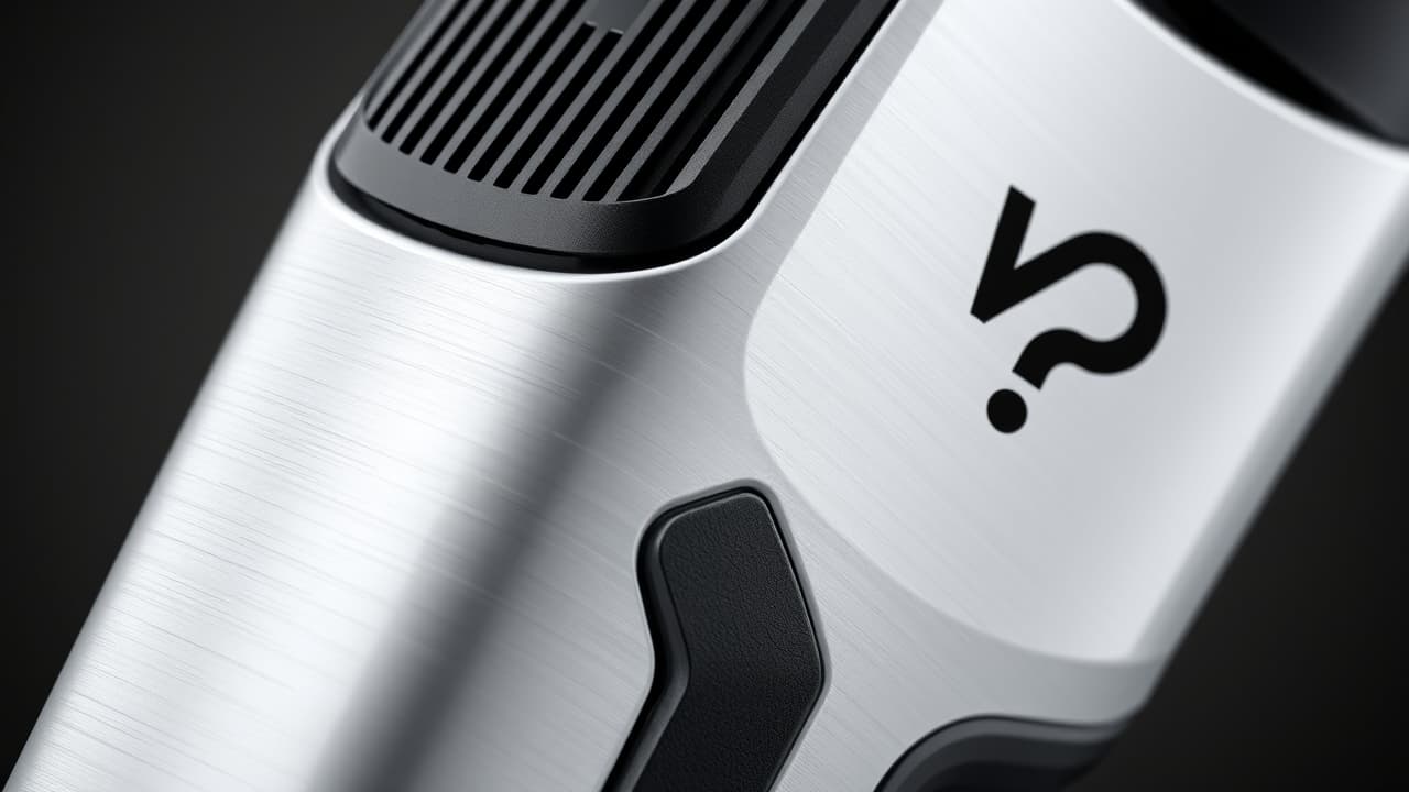 A sturdy, all-metal beard trimmer showcasing its robust construction.