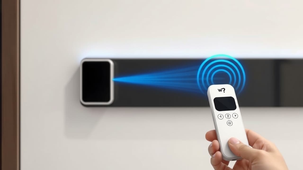 Smartphone app controlling an air conditioner remotely