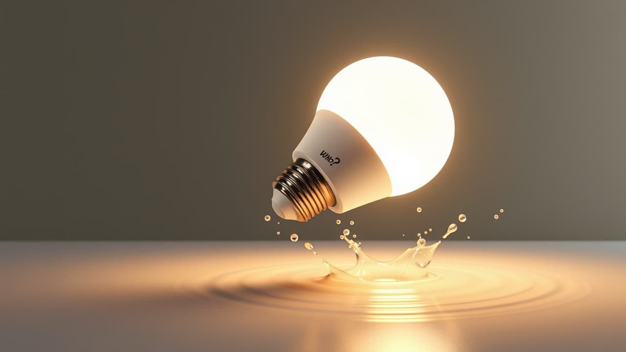 A robust smart LED bulb with a solid build, emphasizing long-term performance and resistance to issues