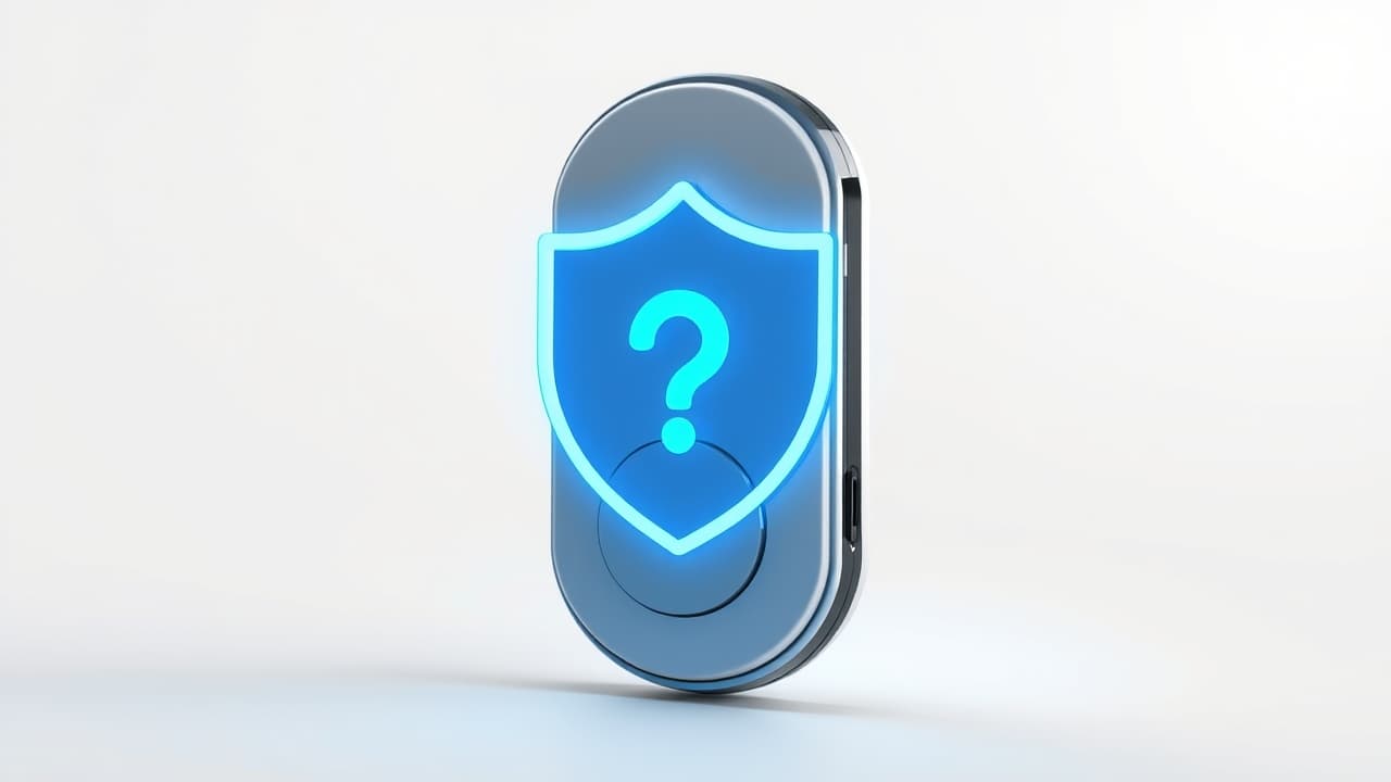 A digital padlock icon overlaid on a shield, symbolizing strong smart lock security and protection against threats.