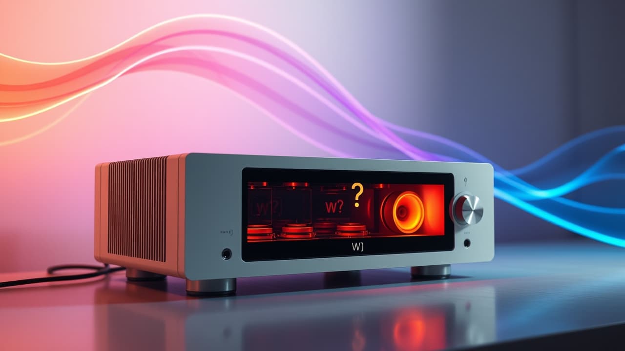 Sound waves illustrating different tonal qualities like warm, neutral, and analytical