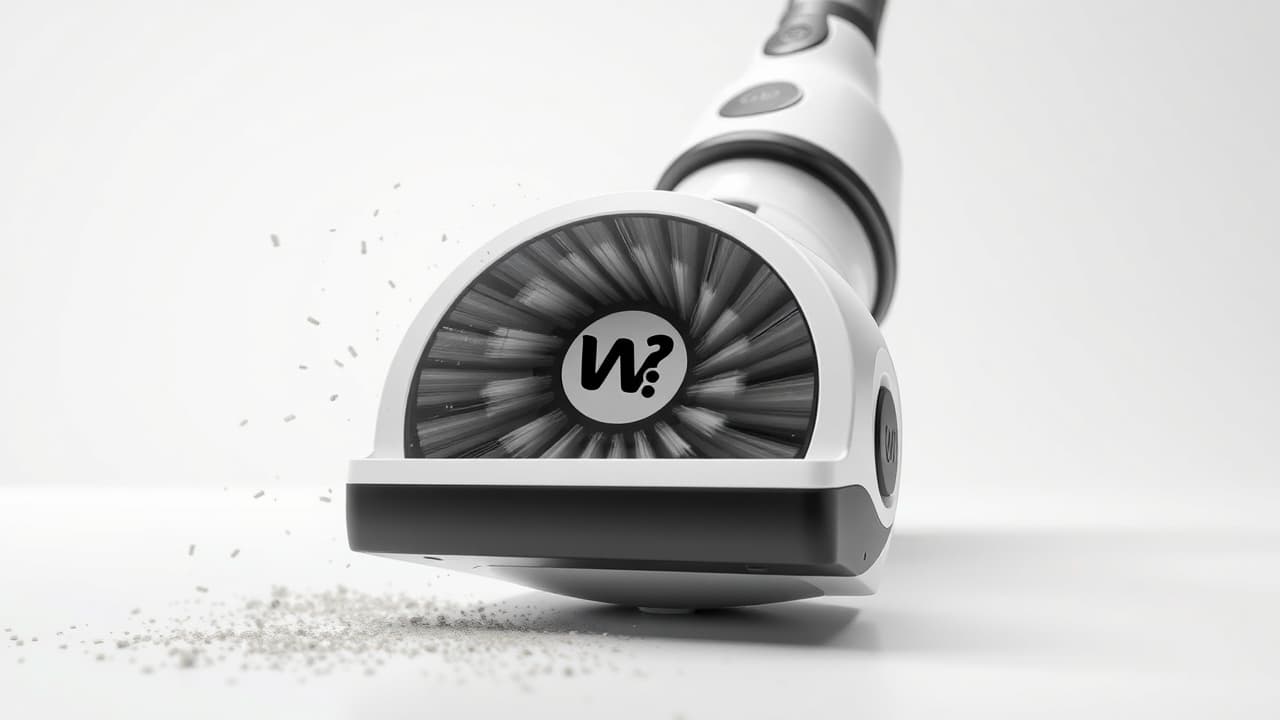 Different types of vacuum brush rolls, including a soft roller for hard floors, a bristled brush for carpets, and an anti-tangle design.