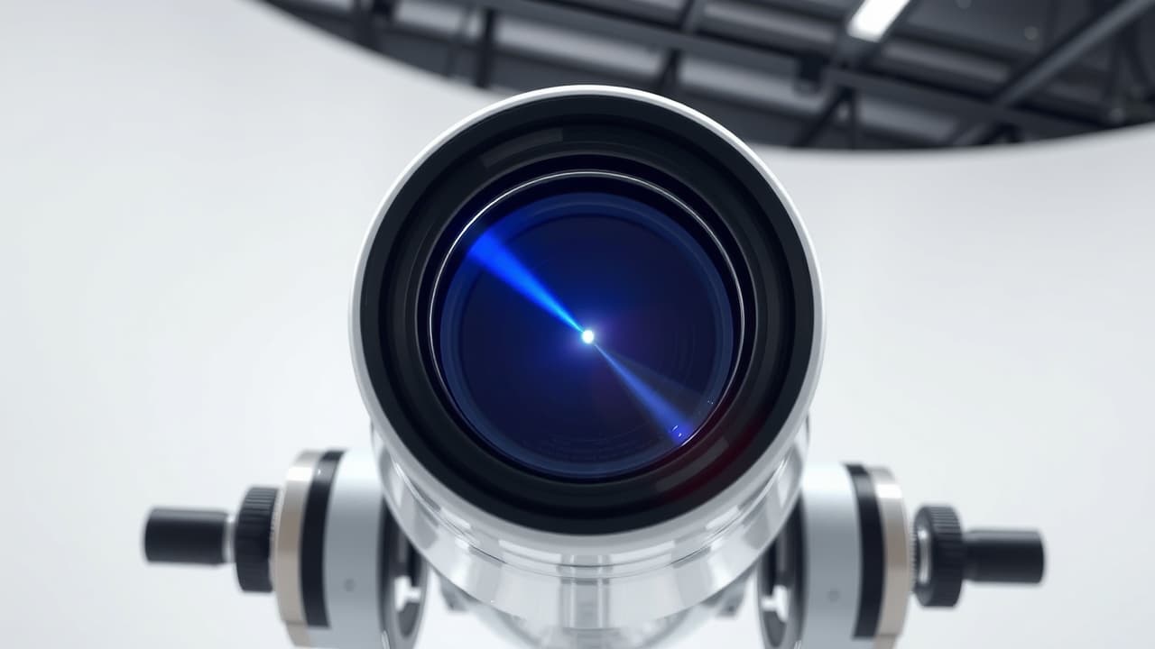 Various telescope apertures, from small to large, showing light gathering differences and their impact on viewing