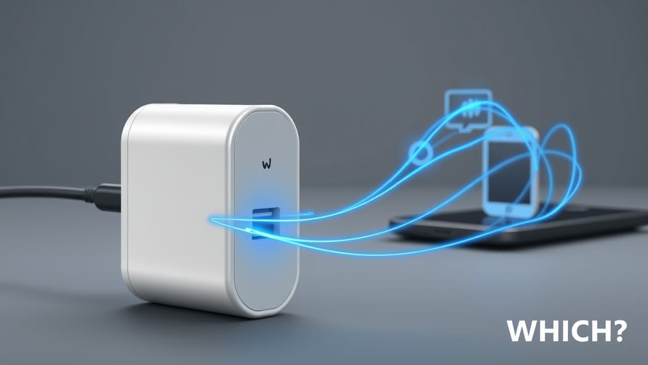 A USB-C cable connecting a laptop to an external monitor, demonstrating data and video capabilities