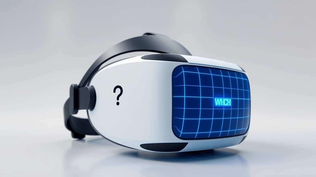 Illustration of inside-out tracking cameras on a VR headset and external base stations for outside-in tracking, showing precision of movement