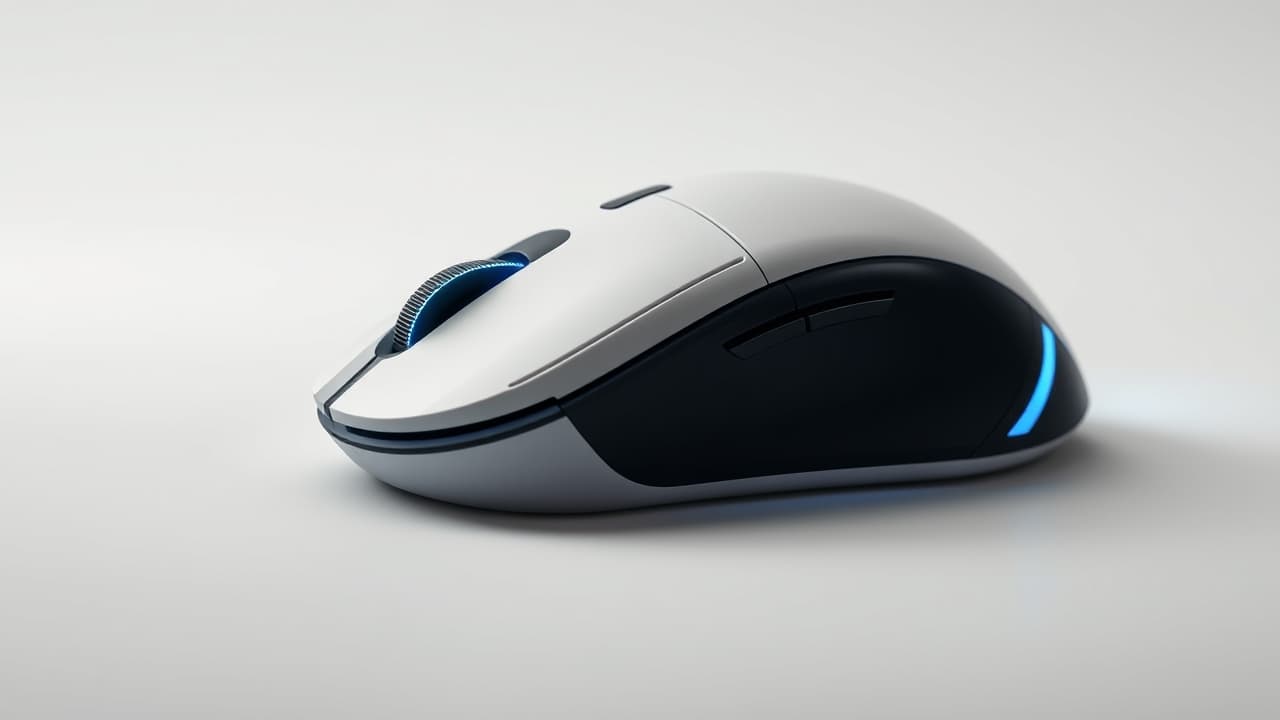 Computer screen showing wireless mouse customization software interface