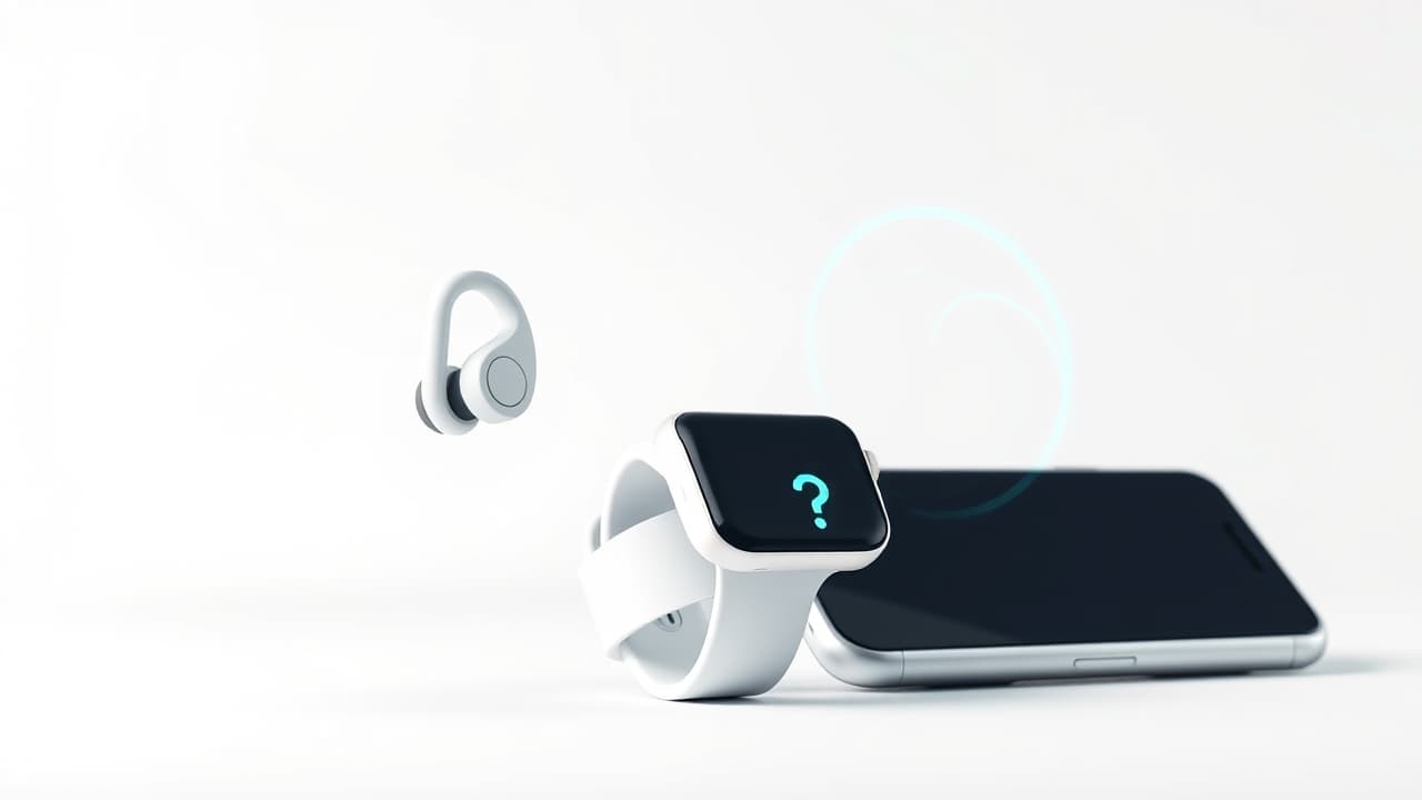 Logos representing different earbud brands and technology ecosystems, highlighting integration benefits