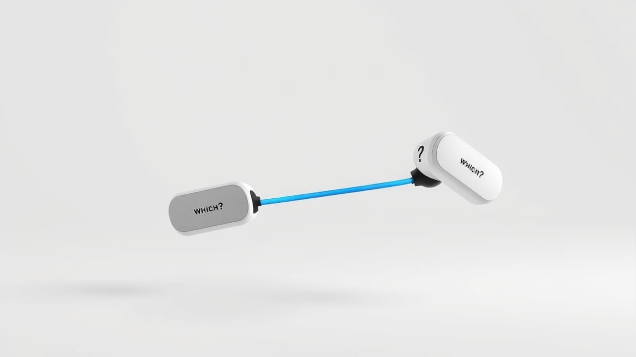 Wireless signal icon connecting workout earbuds to a smartphone, symbolizing stable and fast Bluetooth connectivity