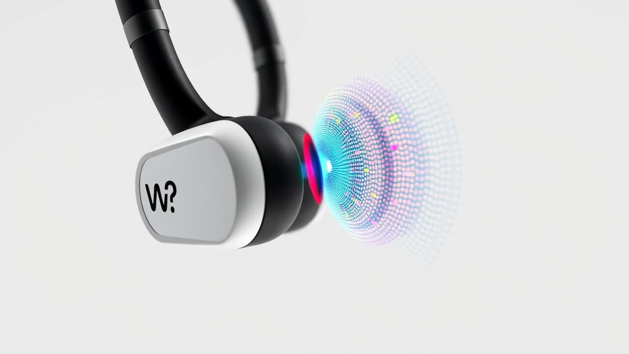 Graphic equalizer showing rich bass and clear audio for motivating workout music