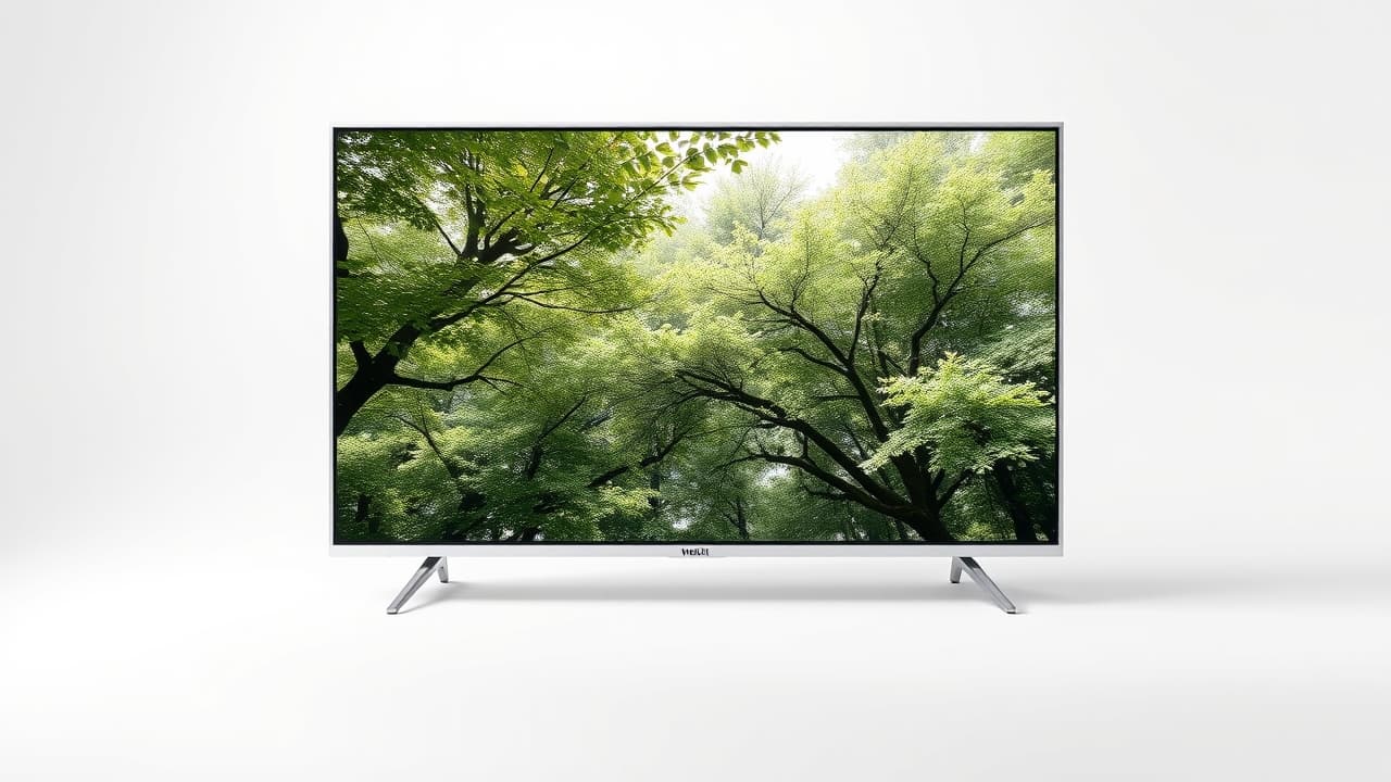 Comparison of different TV resolutions like 1080p and 4K, showing pixel density