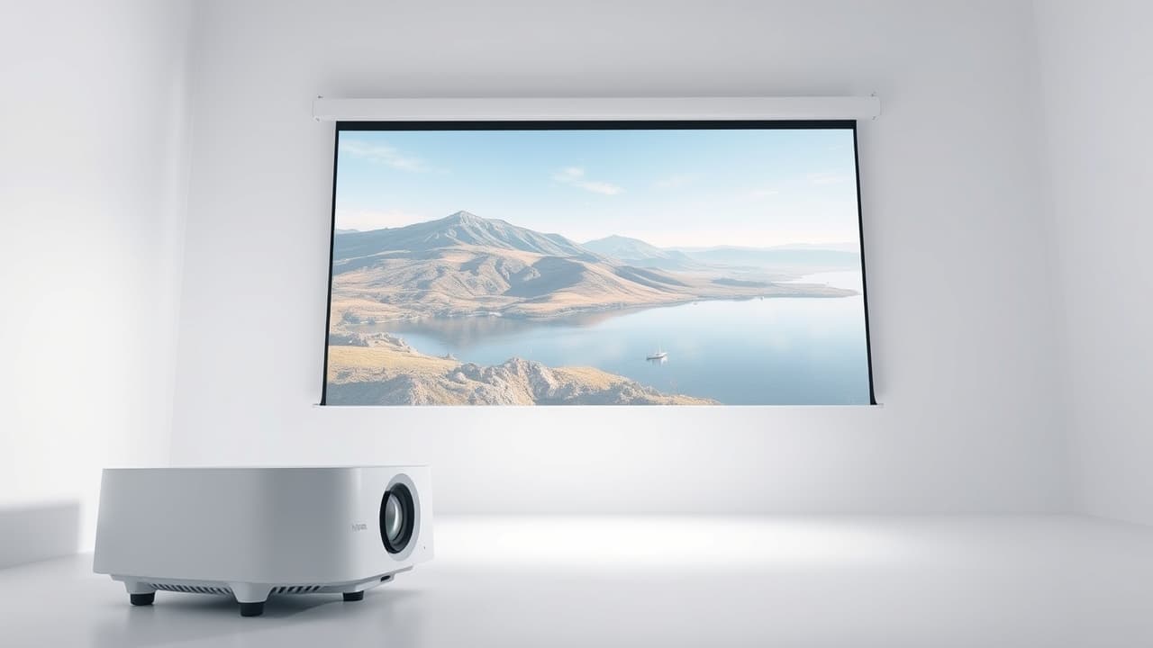 Comparison of pixel clarity at different resolutions on a projected image