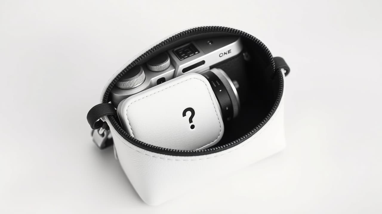 Compact and lightweight mirrorless camera next to a larger DSLR camera, highlighting size difference