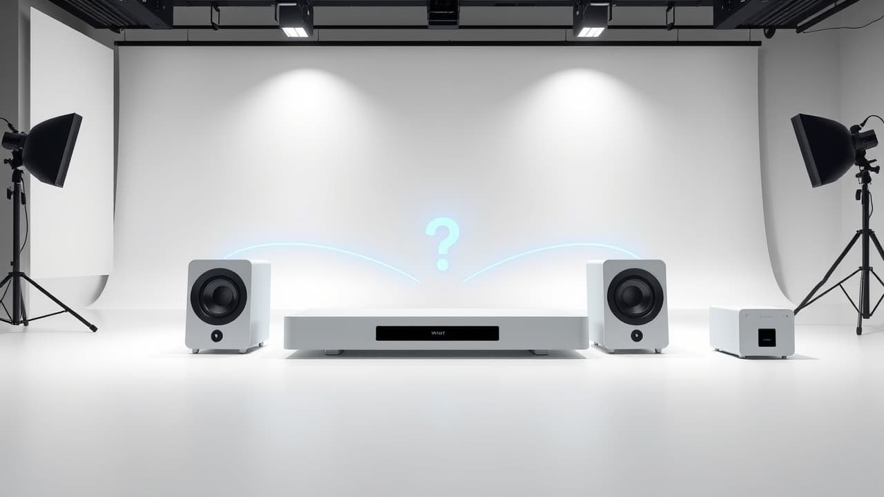 Diagram showing different surround sound system configurations like 5.1, 7.1, and Dolby Atmos setups.