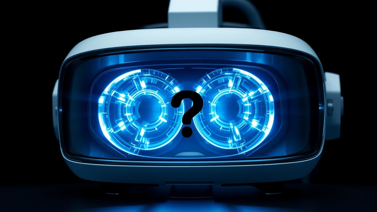Cross-section diagram showing pancake lenses versus fresnel lenses, and different display types like OLED and LCD